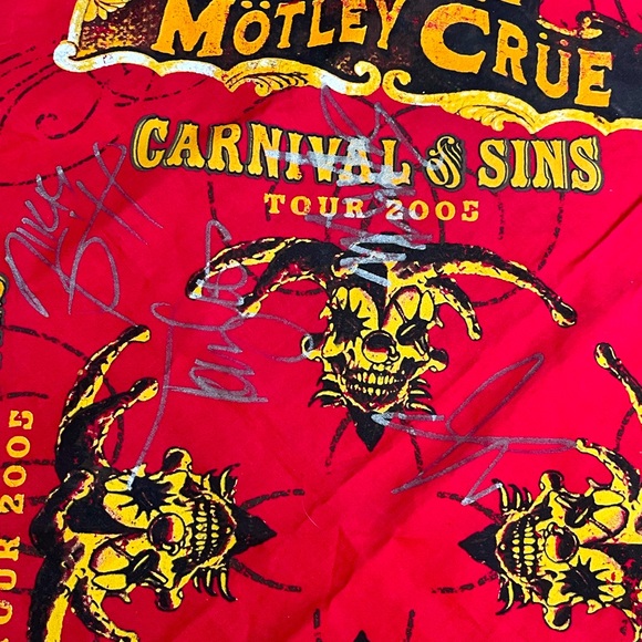 Carnival of Sins Motley Crue Tour 2005 RARE FIND! - Picture 1 of 3